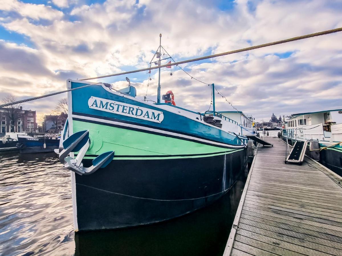 Amsterdam Hotelboat Exteriér fotografie