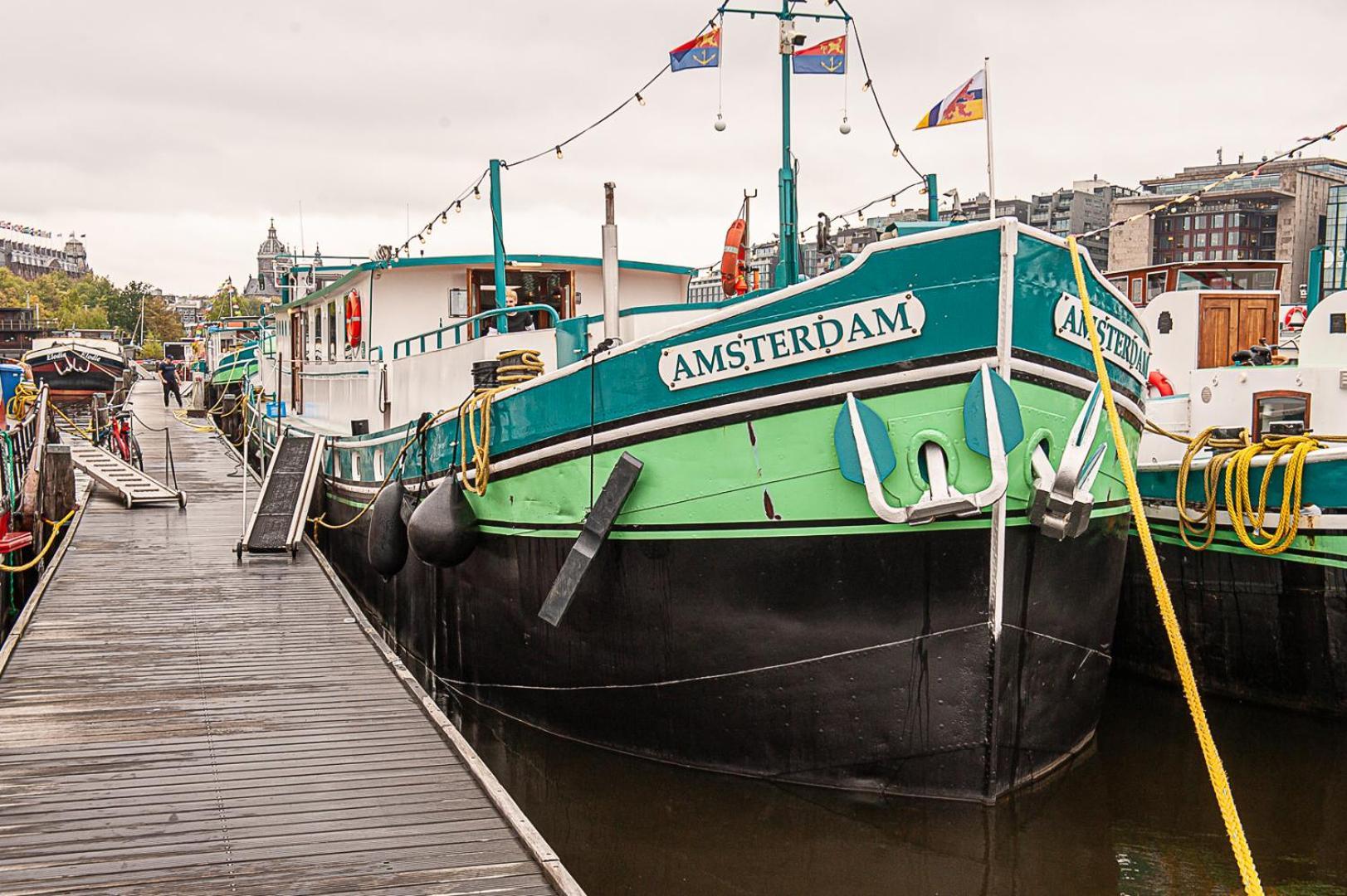 Amsterdam Hotelboat Exteriér fotografie